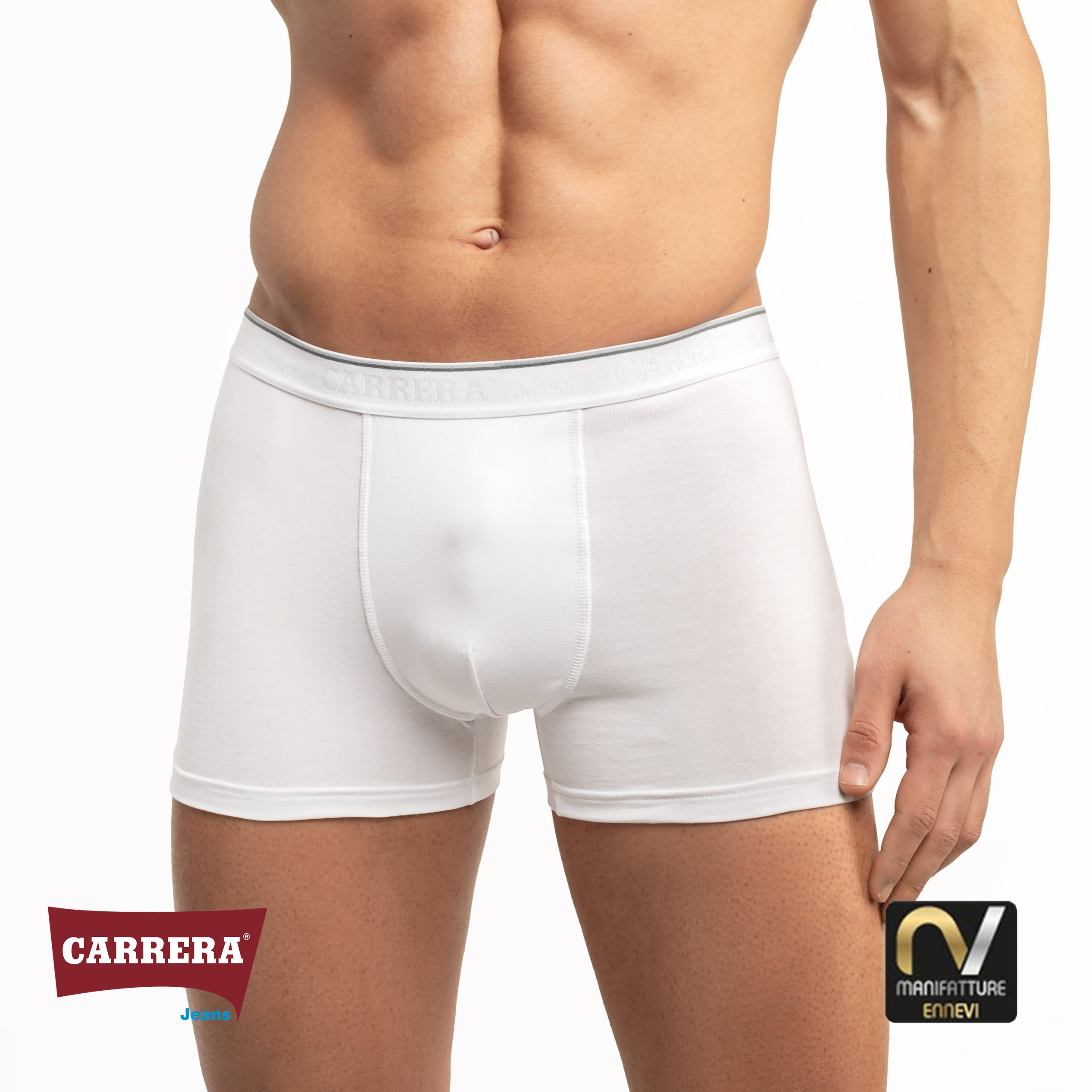 BOXER MEZZA PINCES - ART 030 CAR 21 ART030CAR BOXER MEZZA PINCES ELASTICO ESTERNO