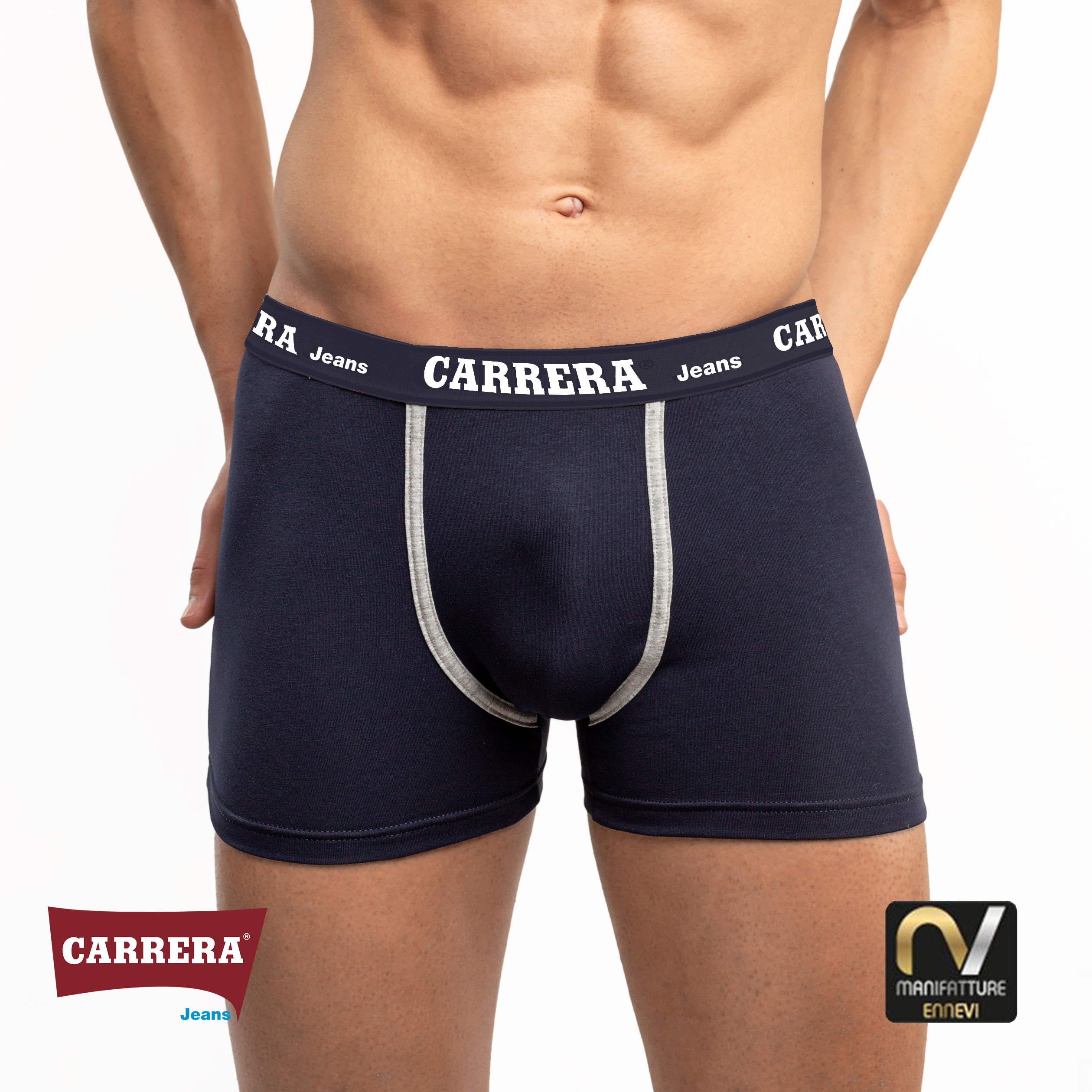 BOXER MEZZA PINCES - ART JOHN 17 ART JOHN BOXER MEZZA PINCES ELASTICO ESTERNO